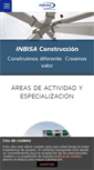 Mobile Screenshot of inbisaconstruccion.com